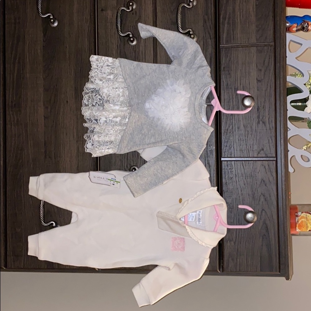 2 Baby Girls 3 months items